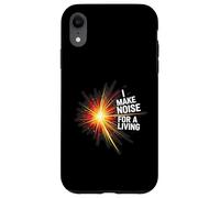 I Make Noise For A Living Musician DJ Sound Crew Carcasa para iPhone XR