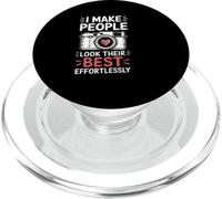 I Make People Look Their Best effortlessly PopSockets PopGrip para MagSafe
