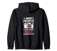 I Make People Look Their Best effortlessly Sudadera con Capucha