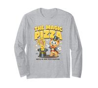 I Make Pizza Disappear - Funny Cheese Addicts - Snack Foodie Manga Larga