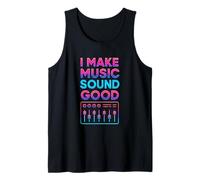 I Make Sound Good Beats Beat Makers Productor Musical Hombres Camiseta sin Mangas