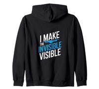 I Make The Invisible Visible Sudadera con Capucha
