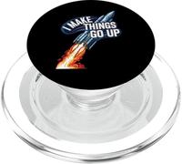 I Make Things Go Up Funny Rocket Launch Space Engineering PopSockets PopGrip para MagSafe