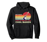I May Be Old But I Got To See All The Cool Bands Vintage Sudadera con Capucha