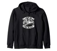 I May Be Old But I Still Find The Hole Cornhole Dicho divertido Sudadera con Capucha