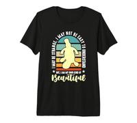 I May Be Strange I May Not Be Easy Ornitorrinco semiacuático Camiseta Premium