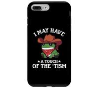 I May Have A Touch of The Tism Frog Autismo Funny Autistic Carcasa para iPhone 7 Plus/8 Plus