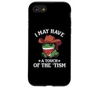 I May Have A Touch of The Tism Frog Autismo Funny Autistic Carcasa para iPhone SE (2020) / 7/8