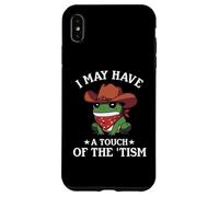 I May Have A Touch of The Tism Frog Autismo Funny Autistic Carcasa para iPhone XS MAX