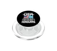 I May Live In USA But My Heart Always Belongs To Honduras PopSockets PopGrip para MagSafe