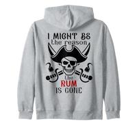 I Might Be The Reason The Rum is Gone Pirate Drinking Funny Sudadera con Capucha
