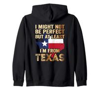 I Might Not be but at Least i´m from Texas Sudadera con Capucha