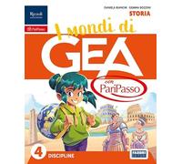 I mondi di GEA con PariPasso. Tomo Antropologico. Con Storia, Geografia. Per la 4 ella Scuola elementare. Con e-book. Con espansione online (Vol. 1)