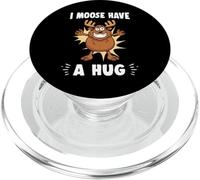 I Moose Have a Abrace Funny Elk Moose PopSockets PopGrip para MagSafe