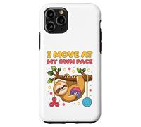 I Move at My Own Pace Perezoso Boy Girl Fidget Sensory Play Carcasa para iPhone 11 Pro
