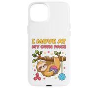 I Move at My Own Pace Perezoso Boy Girl Fidget Sensory Play Carcasa para iPhone 15 Plus