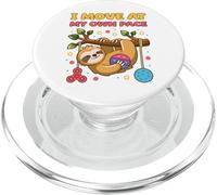 I Move at My Own Pace Perezoso Boy Girl Fidget Sensory Play PopSockets PopGrip para MagSafe