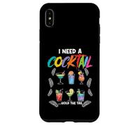 I Need A Cocktail Hold The Tail - Barra de alcohol con bebida mixta Carcasa para iPhone XS Max