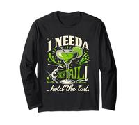 I Need A Cocktail Hold The Tail - Barra de alcohol con bebida mixta Manga Larga