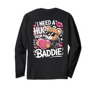 I Need A Hug from A Baddie Funny Text Graphic Flirt Meme Fun Manga Larga