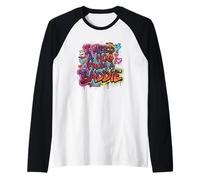I Need A Hug from A Baddie Urban Graffiti Art Divertido Camiseta Manga Raglan