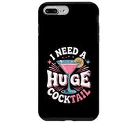 I Need A Huge Coctail Funny Adult Humor Funny Drinking Quote Carcasa para iPhone 7 Plus/8 Plus