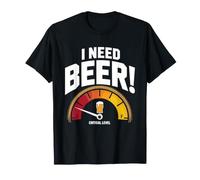 I Need Beer Caña Artesanal Cervecería Lúpulo SED Cerveza Camiseta