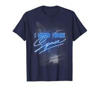 I Need More Space Funny Rocket Ship Galaxy Quote Diseño Camiseta