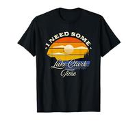 I Need Some Lake Clark Time Camping Sayings Camper Camiseta