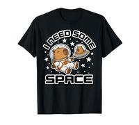 I Need Some Space - Funny Capybara Astronaut Camiseta