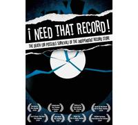 I Need That Record (DVD) Ian MacKaye Noam Chomsky Mike Watt (Importación USA)