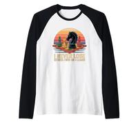 I Never Lose Juego de ajedrez Sunset Jugador Mentalidad Hobby Ajedrez Camiseta Manga Raglan