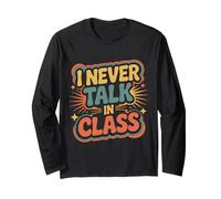 I Never Talk In Class School Classroom Student Lie |- Manga Larga