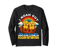 I Noah Guy Que tenía un par de Golden Retrievers Arca de Noé Manga Larga