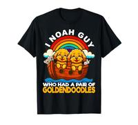 I Noah Guy Que tenía un par de Goldendoodles Iglesia Arca de Noé Camiseta