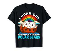 I Noah Guy Que Tenía Un Par De Osos Polares Arca De Noé Religión Camiseta
