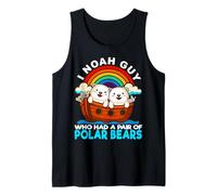 I Noah Guy Que Tenía Un Par De Osos Polares Arca De Noé Religión Camiseta sin Mangas