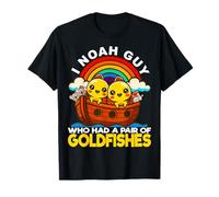 I Noah Guy Que Tenía Un Par De Peces Dorados Iglesia Arca De Noé Camiseta