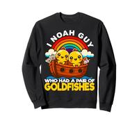 I Noah Guy Que Tenía Un Par De Peces Dorados Iglesia Arca De Noé Sudadera