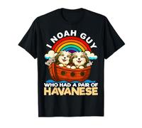 I Noah Guy Que tenía un par de Perros Havanese Noah's Ark Camiseta