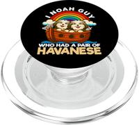 I Noah Guy Que tenía un par de Perros Havanese Noah's Ark PopSockets PopGrip para MagSafe