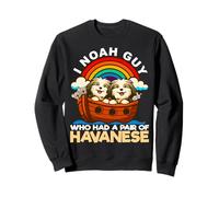 I Noah Guy Que tenía un par de Perros Havanese Noah's Ark Sudadera