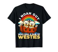 I Noah Guy Que tenía un par de Westies Arca de Noé Camiseta