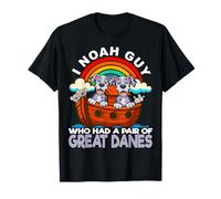 I Noah Guy Who Had A Pair of Great Daneses Noah's Ark Dog Cute Camiseta