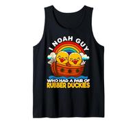 I Noah Guy Who Tenía Un Par De Patos De Goma Pato Arca De Noé Camiseta sin Mangas