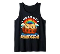 I Noah Guy Who Tenía Un Par De Pomeranias Perro Arca De Noé Camiseta sin Mangas
