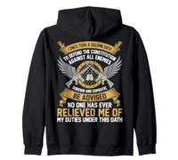 I Once Took A Solemn Oath To Defend The Constitution Sudadera con Capucha
