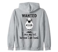 I Once Was Lost But Now I Am Found Verso de la Biblia Cristiano Sudadera con Capucha