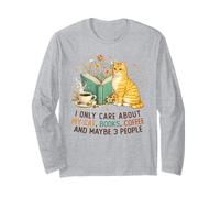 I Only Care About My Cat Coffee Books and 3 People Reading Manga Larga