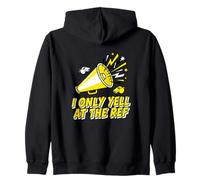 I Only Grito Al Ref Sports Parent Sudadera con Capucha